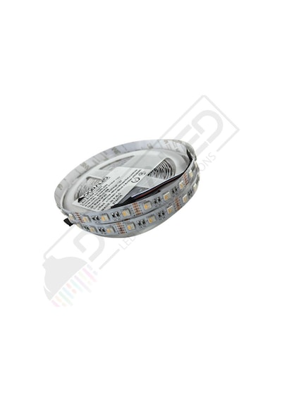 Rgbww Şerit Led Rgb+ Gün Işığı 5050 Ip20 Mt 60 Led 5mt 12v
