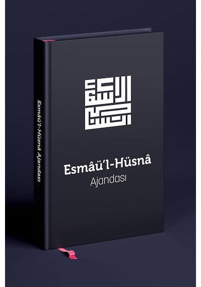 Esmaül Hüsna Ajandası- Siyah Özel Seri Çok Renkli