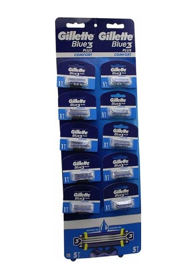Gillette Blue3 Jilet Kartelalı 10 Parça Go-53-vice 02231
