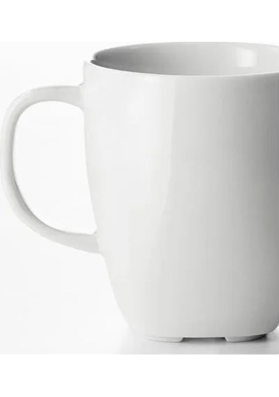 Sumuhome Vardera Porselen Kupa Beyaz 17 Cl Beyaz