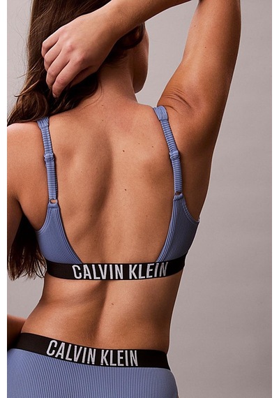Calvin Klein Lv00q61211 44j L Scoop Bralet-15947 Mavi Lale