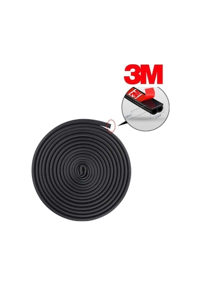 Contacall 3m Oto Kapı Kaput Bağaj Ses Toz Yalıtım Fitili 5 Metre