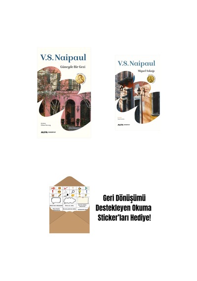 Güneyde Bir Gezi + Miguel Sokağı + Okuma Sticker'ları