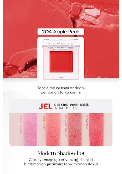 Missha Modern Shadow Pot 204 Apple Peak