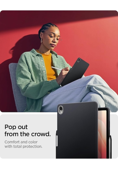 Galaxy Tab S11 İle Uyumlu Kılıf Nano Pop Black Sesame - Acs10214