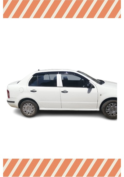 Skoda Fabia Sedan 1999-2009 Modellerine Özel 4'lü Mügen Tip Cam Rüzgarlığı