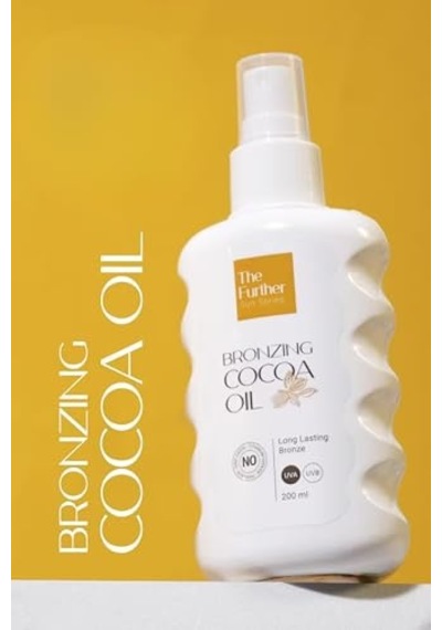 Tanning Cocoa Oil Long-lasting Spray Form 200 Ml