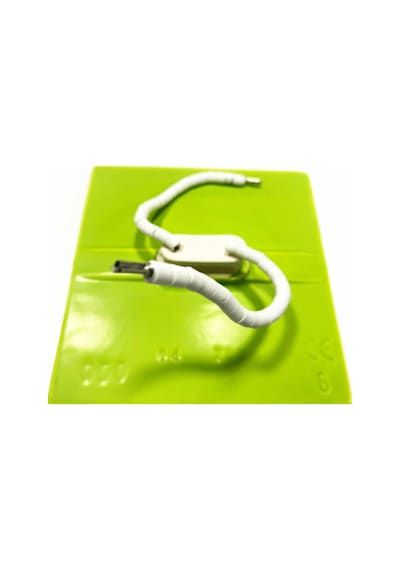İnfrared Seramik Isıtıcı Rezistans Düz 122x122mm 650w 230v Yeşil Renk Sfe Model 1 Adet