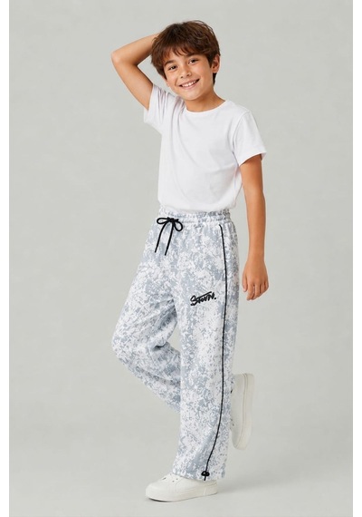 Pina Kids Erkek Çocuk Beli İpli Rahat Kesim Paça Ayarlanabilir Lastikli Eşofman Altı Esf7015 gri Pina Kids Erkek Çocuk Beli İpli Rahat Kesim Paça Ayarlanabilir Lastikli Eşofman Altı Esf7015 gri