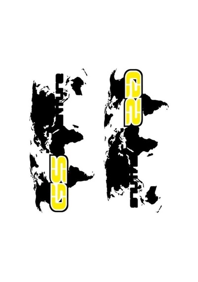 Bmw Gs Uyumlu Yan Çanta Yan Sticker