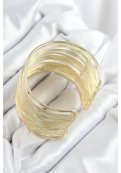 Pirinç Tel Sarma Model Gold Renk Kadın Bileklilk Eb-53-vice/ 1395 1189 Çok Renkli 08268596