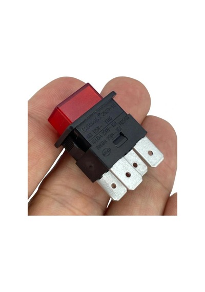 Ic-180h Basmalı Işıklı Anahtar 220v 4p Kalıcılı Ps23-16n