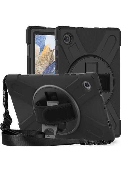 Galaxy Uyumlu Tab A8 10.5 SM-X200 (2021) Defender Standlı Koruyucu Kılıf