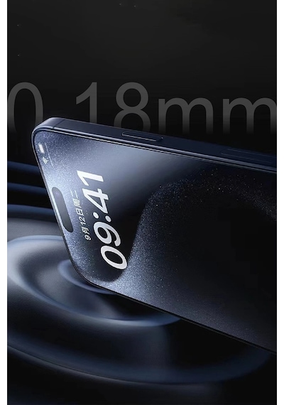 Newface - 780 - İphone 15 Pro Bilvis 0.18mm Plus Cam - Ece-umay - Ekran Koruyucu