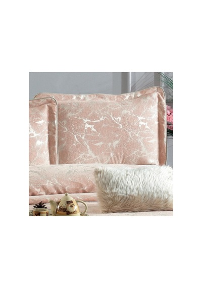 Angora 4 Parçalı %100 Şönil Yatak Örtüsü Seti Çok renkli