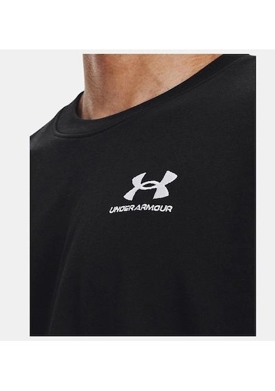 Under Armour Ua Logo Emb Heavyweight Erkek T-shirt 1373997-001 Siyah