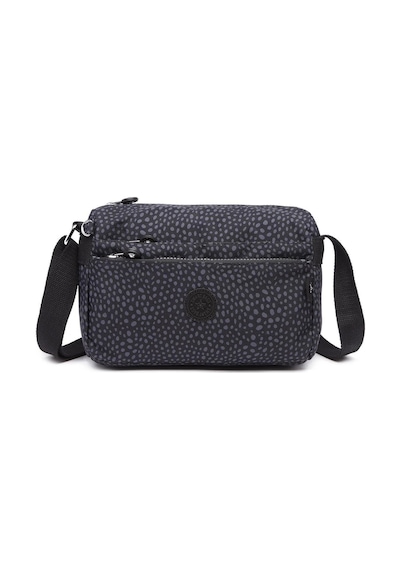 Smart Bags Günlük Küçük Boy Su Geçirmez Hafif Krınkıl Kumaş Kadın Çapraz Çanta Puantiye Siyah