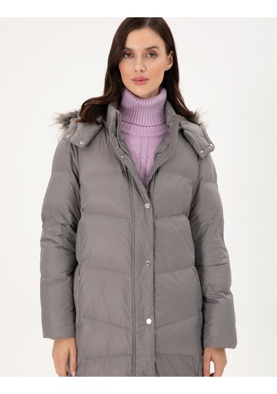 Pierre Cardin Kadın Gri Kaban 50290314-vr024 Gri