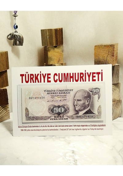Cumhuriyet İlk Dönemi Koleksiyon Kâğıt Para 650b