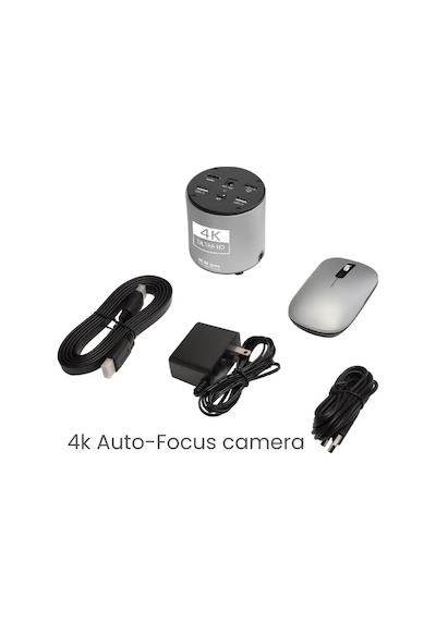 Yw5811 4k Af Otomatik Netlemeli Mikroskop Kamerası- 1/1.8 Cmos Sensörlü Kart Tamir & Kalite Kontrol