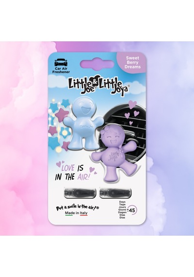 Little Joe Aşk Serisi 2li Paket Ahududu Araç Kokusu Sweet Berry