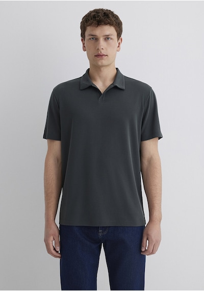 Mavi - Yeşil Polo Tişört 0613008-85370 Yeşil