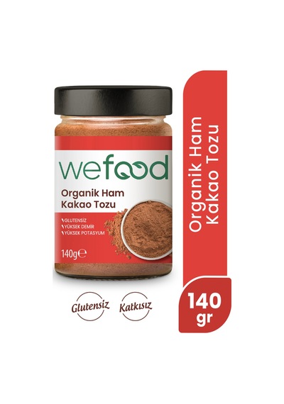 Organik Ham Kakao Tozu 140 Gr.