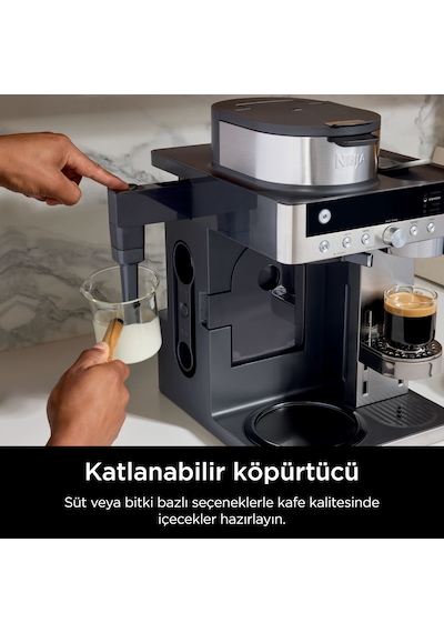 Ninja CFN802EU Prestige Dualbrew Filtre ve Kapsül Kahve Makinesi