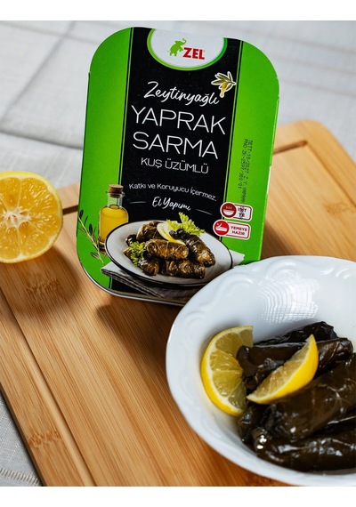 Zel Zeytinyağlı Yaprak Sarma Kuş Üzümlü 200 Gr X 6 Adet