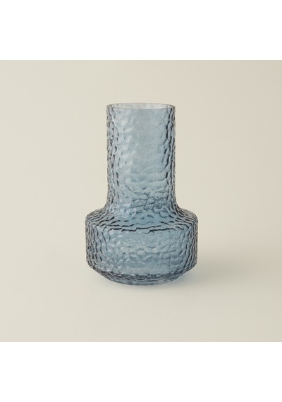 Karaca Home Nessa Vazo Mavi 17x25,5 Cm