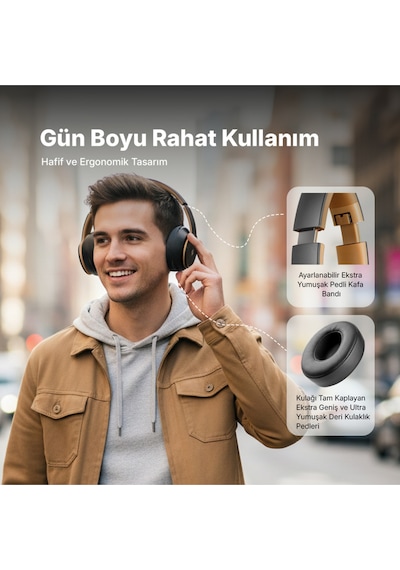 Ttec Soundlife Neo 2KM158 Bluetooth 5.3 Kulaküstü Kulaklık