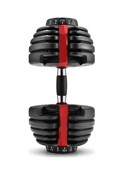 Valkyrie 24kg Ayarlanabilir Dambıl Seti 1 Adet Profesyonel 1. Kalite Dumbbell Kolay Kullanım Ev İçin İdeal Dambıl Siyah