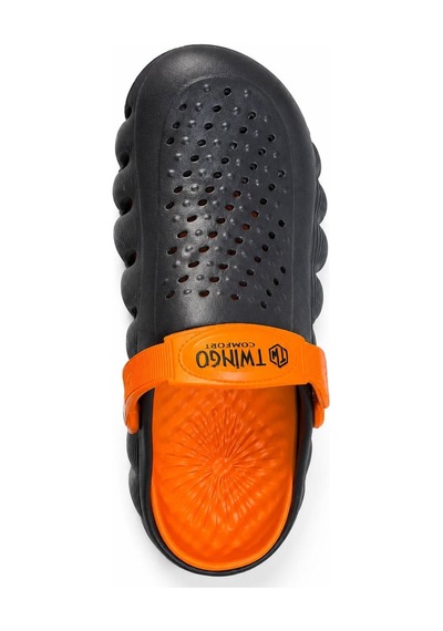 Premium Comfort Unisex Ortopedik Günlük, Masaj Tabanlı Basınç Denge Sistemli Plaj Ve Hastane Terliği Siyah