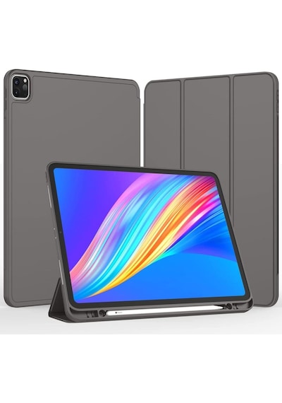 Apple Uyumlu iPad, Pro 11 1. Nesil 2018 Kılıf Kalem Bölmeli Smart Case A1