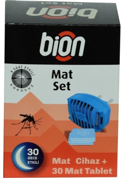 Mat Set Cihazı Ve 30 Mat Kokusuz Tablet Kovucu 30 Gece Etkili Set