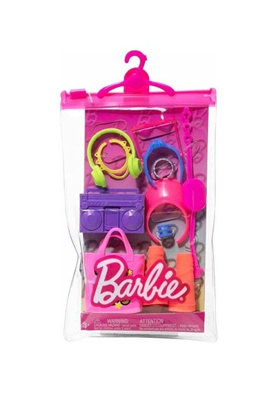Barbie'nin Moda Aksesuarları Paketleri Kulaklıklı Gwd98-hwv74