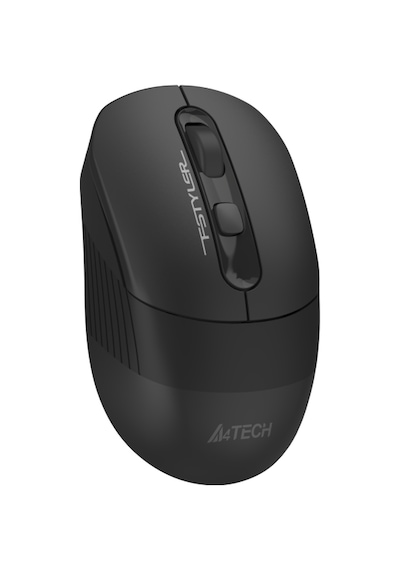A4 Tech Fg10cs Aır2, Grey, Sılent, Fstyler, 2,4ghz Kablosuz, Usb-c Den Şarj Edilebilir, Optik Mouse, 10-15metre, 4 Buton, Nano Alıcı Sc-400