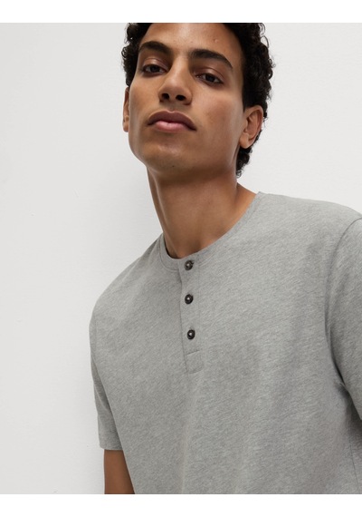 Marks & Spencer Henley Pijama Takımı T07000093 Gri