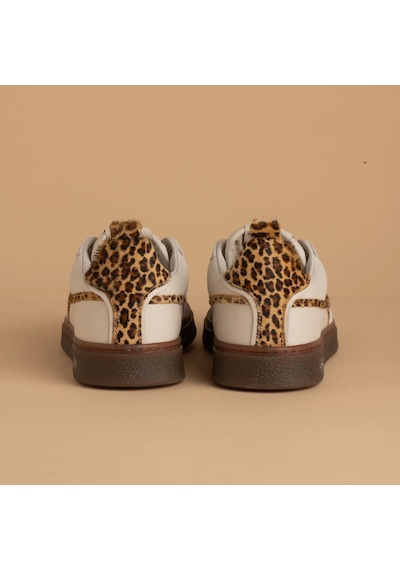 Sneaker Günlük Kadın Earth Lea Garden Of God Off White Animalier Çok Renkli