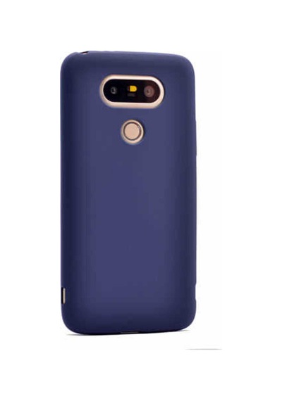 LG Uyumlu G5 Kılıf Zore Premier Silikon Kapak Lacivert