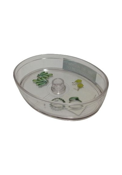 Sıa Çekmece İçi Kozmetik ve Takı Düzenleyici Oval 18X11X3Cm