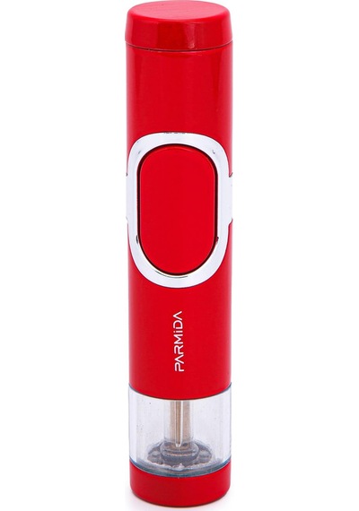 Tek Torch Pürmüz Kırmızı-gümüş Metal Puro Çakmağı - Tr7229