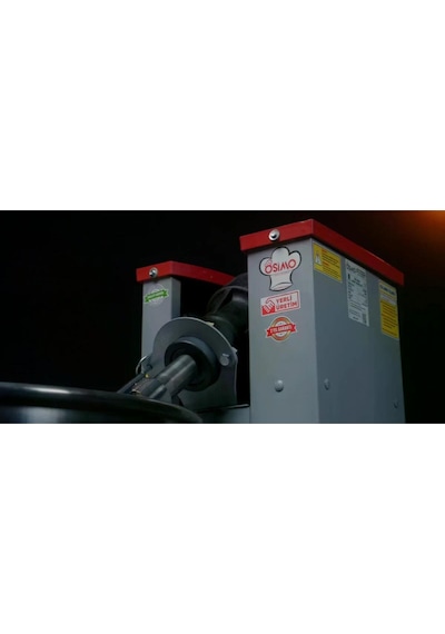 Osimo 50 Kg Un - 25 Lt Su Ile Devirmeli 75 Kg Hamur Makinesi Hamur Karma,yoğurma Mikseri