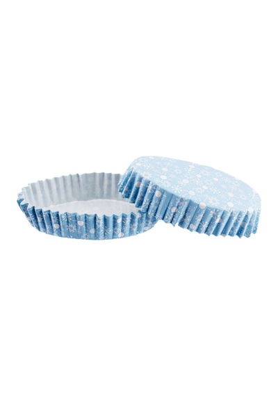 Cupcake Kalıbı Pet Kapsül Oval Model Kek Kalıbı 100 Adet F11 K N11.1232