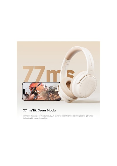 Soundpeats SPACE PRO Hi-res Bluetooth 5.4 Kablosuz Kulak Üstü Kulaklık