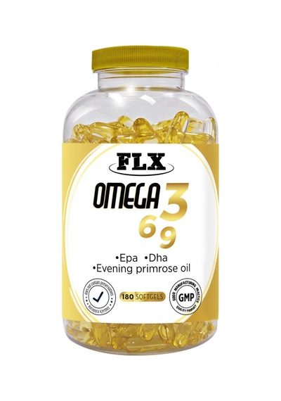 Flx Omega 3-6-9 Balık Yağı 180 Softgel