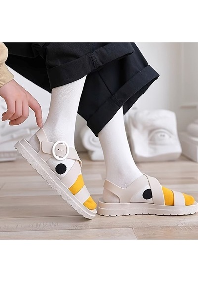 Hitit Socks Unisex 4 Çift Ördek Başı Desenli Çorap Ördek Dese... Çok Renkli