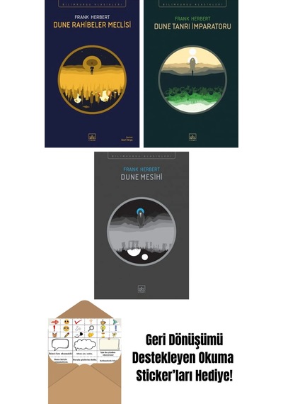 Dune Rahibeler Meclisi + Dune Tanrı İmparatoru + Dune Mesihi