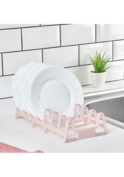 2li Set Tencere Kapağı Organizeri Ve Pratik Tabaklık Plastik Beyaz Tr Diğer