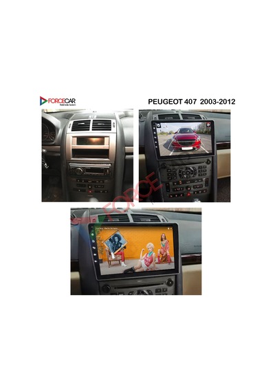 PEUGEOT 407 ANDROİD MULTİMEDYA 2_32 KABLOSUZ CARPLAY